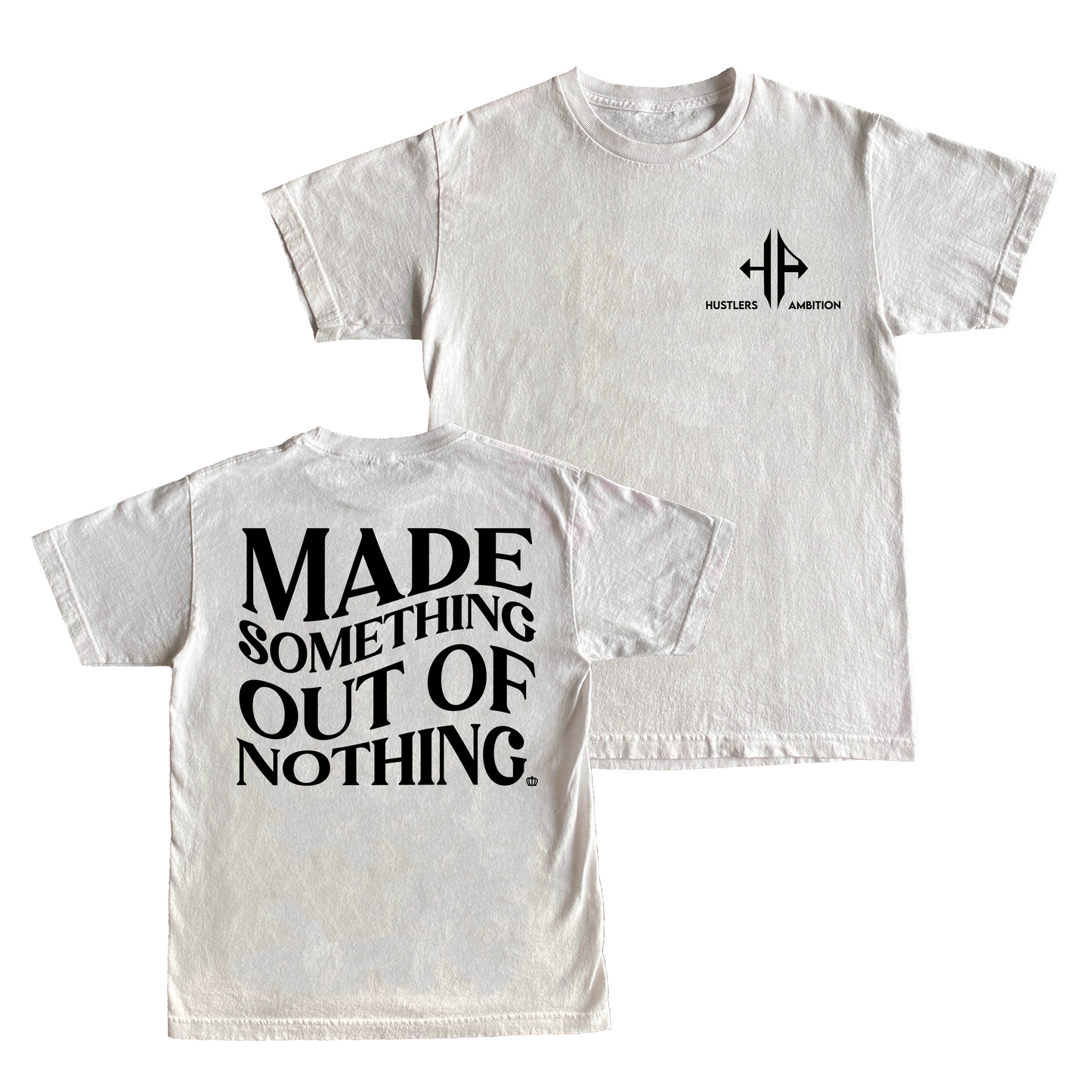 Ambitions Of A Hustler Tee - White