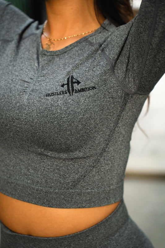 Women's Yoga Set - Grey